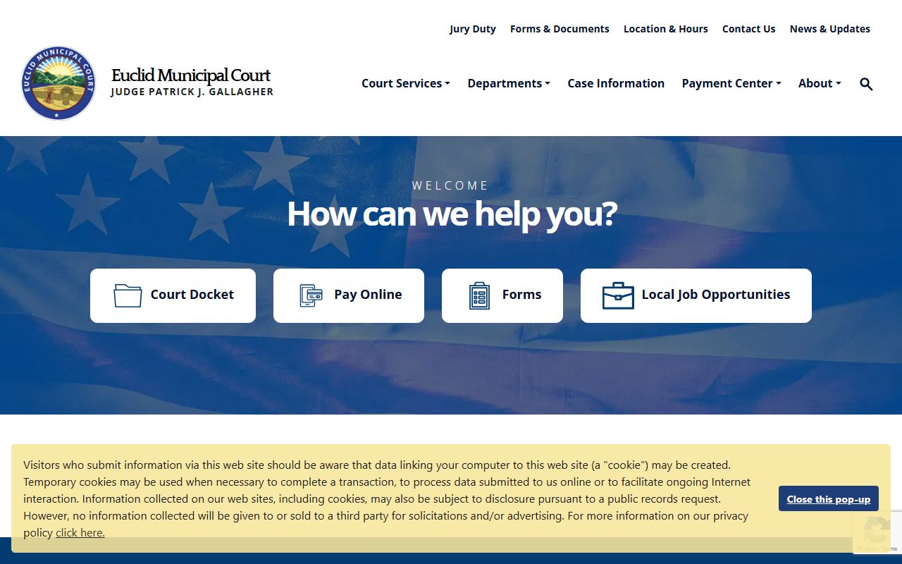 Euclid Municipal Court for Euclid bankruptcy records