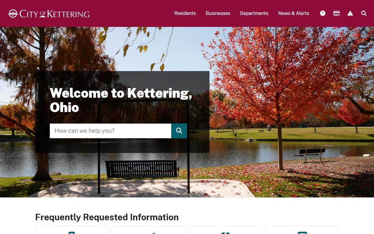 City website Kettering bankruptcy records