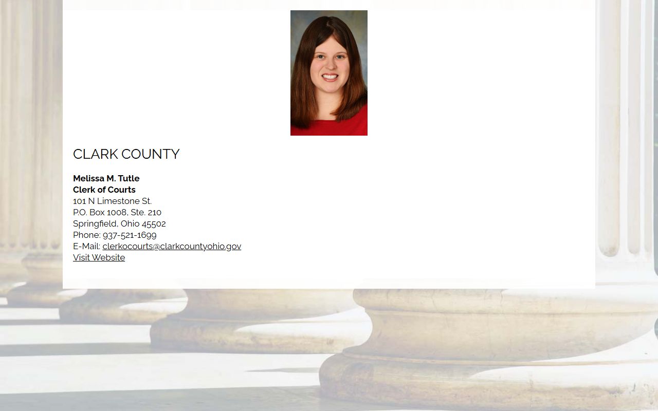 Clark County Clerk information for Clark County bankruptcy records
