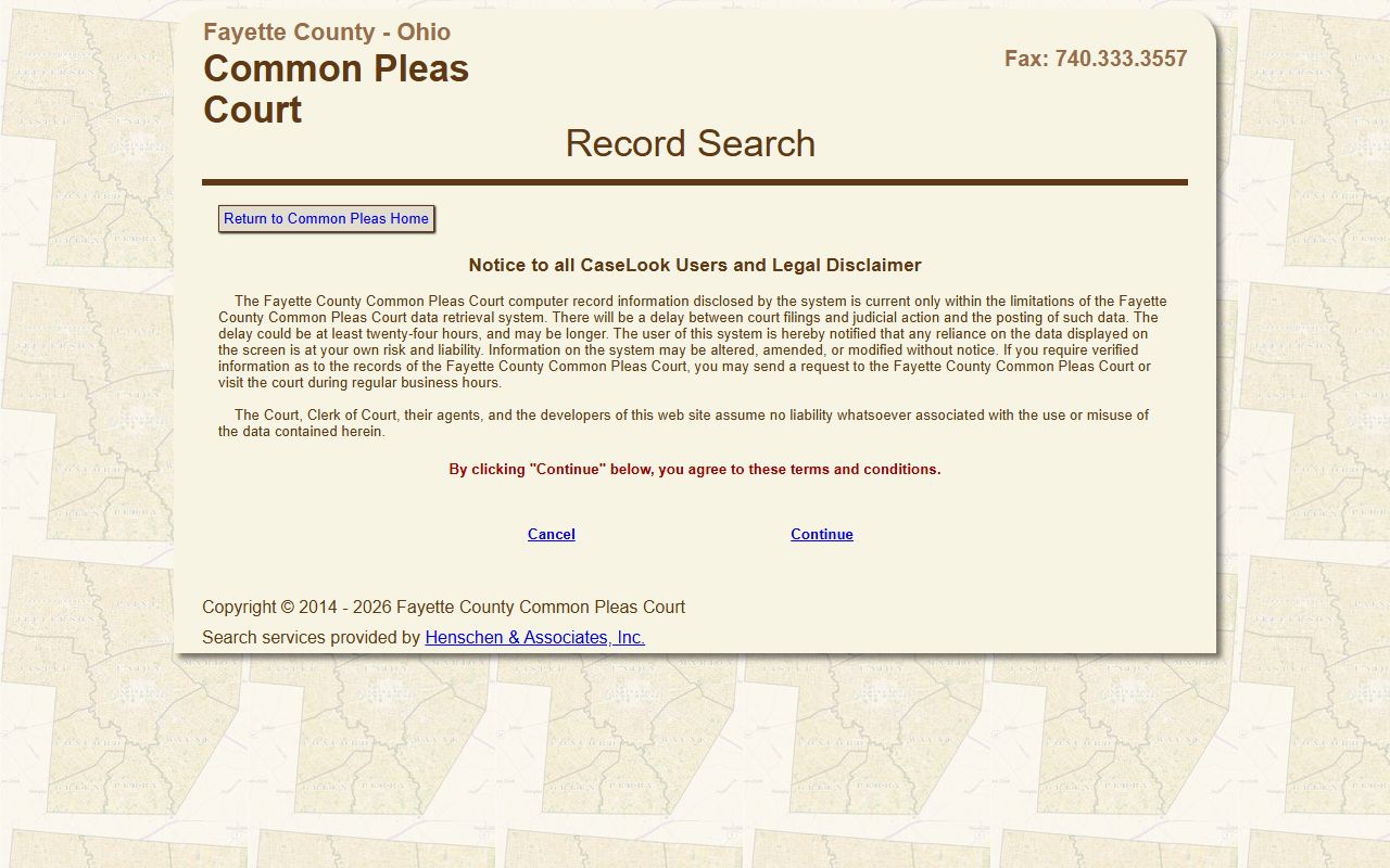 Fayette County court records search for Fayette County bankruptcy records