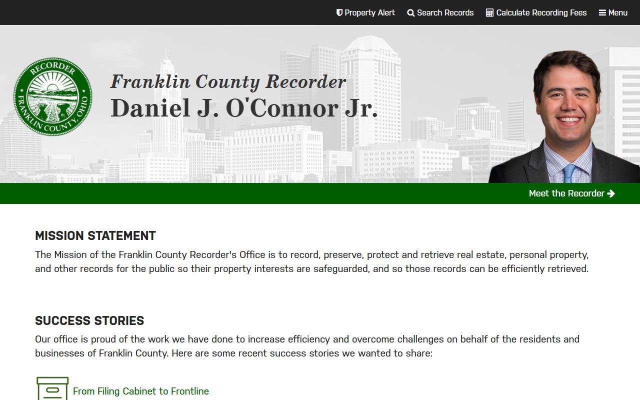 Recorder Office Franklin County bankruptcy records