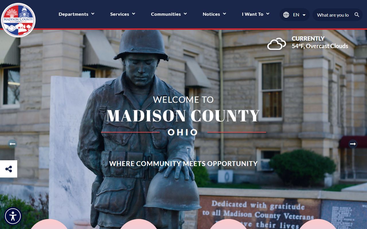 County website Madison County bankruptcy records