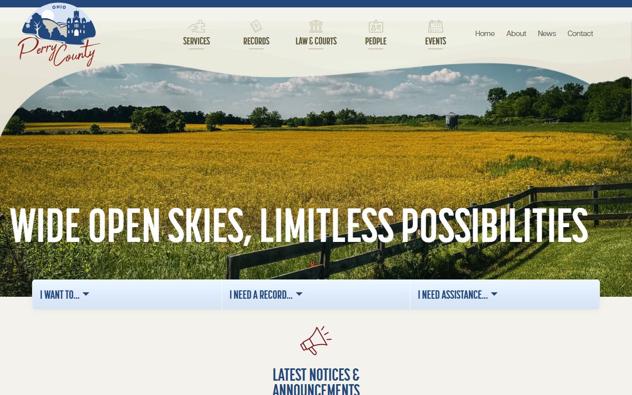 County website Perry County bankruptcy records