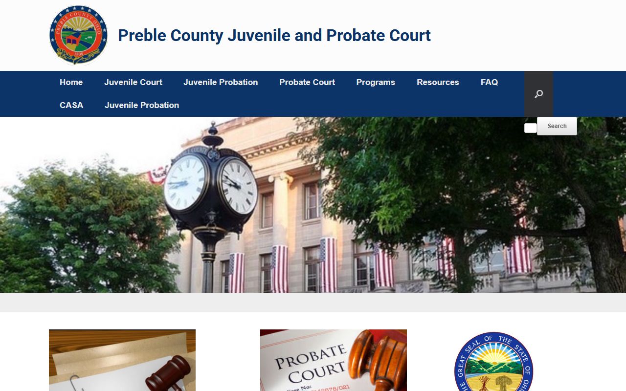 Preble County Juvenile Probate Court for Preble County bankruptcy records