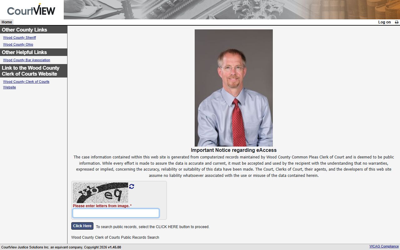 Online records Wood County bankruptcy records